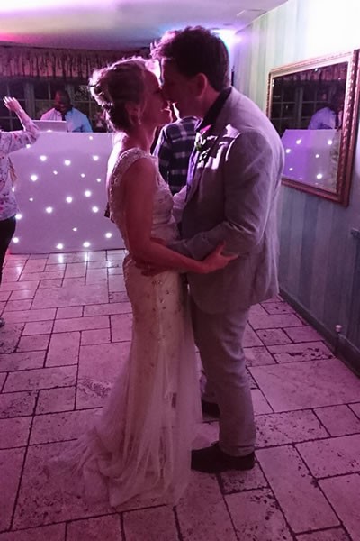 On their wedding day!, Bill and Tina Scott raise an incredible £800 for the Life for Lewis appeal
