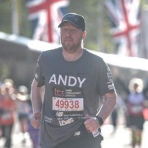 Oct 2022 Andy Parker Runs London Marathon