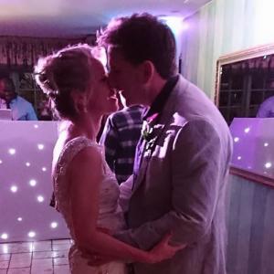 On their wedding day!, Bill and Tina Scott raise an incredible £800 for the Life for Lewis appeal